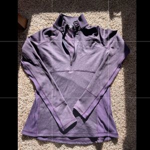 CALIA by Carrie Underwood Mauve 3/4 quarter Zip Up